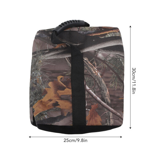 Leaf Camouflage Shooting Rest Bag 600D Oxford Cloth Support Sandbag 1