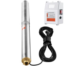 Pompe Submersible - DUOKU - 4SDM6/15 - 1500 W - 9,8 m³/h - Acier Inoxydable