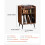 Mobile per vinili - DUOKU - 3 livelli - 150 album - Luce LED - Marrone 2