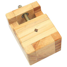 4Stk Holzschnitz Zwinge Tischbank Gravur Holz Metall