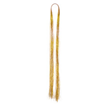 2000Ud Extensiones De Tinsel Dorado Material Resistente