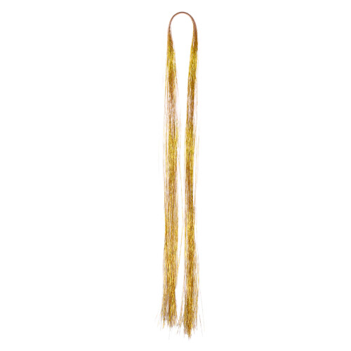 2000Ud Extensiones De Tinsel Dorado Material Resistente
