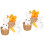 6Ud Clips Decorativos Multicolor Para Interior Aroma 5