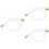 3Ud Manguera Flexible Para Agua Potable Con Conectores Para Rv 5