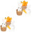 6Ud Clips Decorativos Multicolor Para Interior Aroma 4