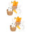 6Ud Clips Decorativos Multicolor Para Interior Aroma 8