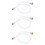 3Ud Manguera Flexible Para Agua Potable Con Conectores Para Rv 7