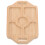 5Ud Mini Platos Madera Khaki Decor Para Ambientar Casas Mini 3