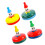 8Ud Juguetes Giratorios De Madera Para Niños Multicolor Y Resistente 3