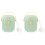 2Ud Verde Para Alimentos De Bebé Con Y Gran Capacidad 2