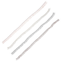 12Ud Pestañas Simuladas Para Muñecas Nylon Multicolor Accesorios DIY