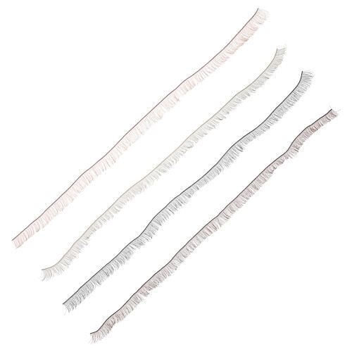 12Ud Pestañas Simuladas Para Muñecas Nylon Multicolor Accesorios DIY