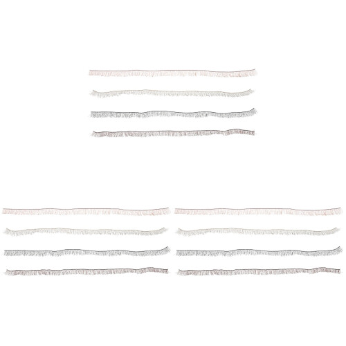12Ud Pestañas Simuladas Para Muñecas Nylon Multicolor Accesorios DIY 2