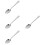 4Ud Cucharas Multiusos De Acero Inoxidable Para Uso Profesional 9