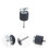 3Ud Clutch Hi Hat En Gris Para Batería Feltro Y Aleación Resistente 10