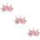 3Ud Máscara Para Unicornio De Peluche Multicolor Con PP 9