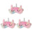 3Ud Máscara Para Unicornio De Peluche Multicolor Con PP 2