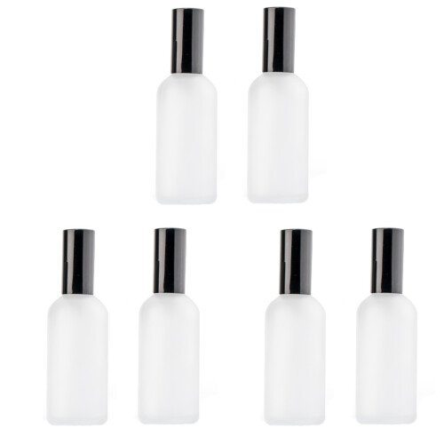 6Ud Envases Spray 100Ml Vidrio Transparente Para Y Fragancias 1