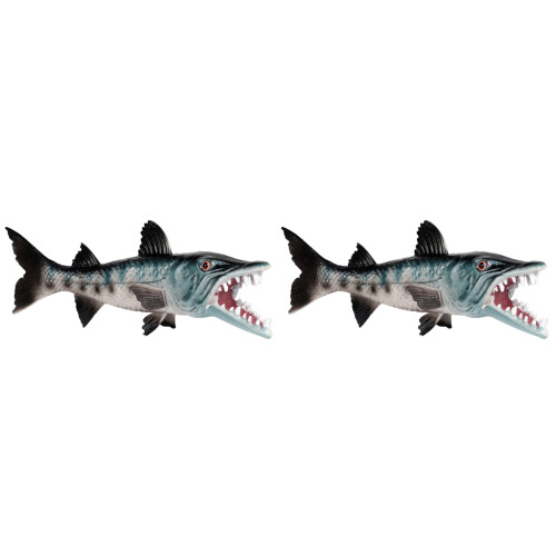 2Ud Peces Artificiales Multicolor Simulación Para Decoración Acuario 1
