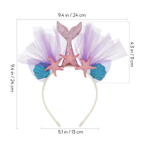 3Ud Diademas Infantiles Multicolor Para Celebraciones 1