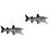 2Ud Peces Artificiales Multicolor Simulación Para Decoración Acuario 4
