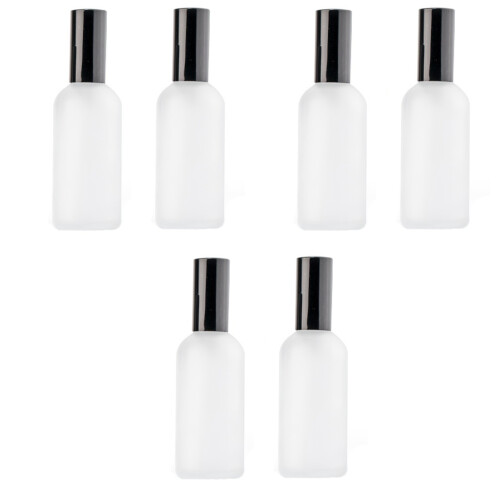 6Ud Envases Spray 100Ml Vidrio Transparente Para Y Fragancias 2