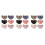 18Ud Interior Natural Para Niñas Colores Variados 6