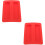 2Ud Cubierta Roja De Silicona Para Tostadora Práctica Y 8