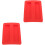 2Ud Cubierta Roja De Silicona Para Tostadora Práctica Y 5