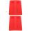2Ud Cubierta Roja De Silicona Para Tostadora Práctica Y 7