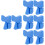 8Ud Protector Y Dedo Silicona Azul Universal Para Cocina 8