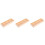 3Ud Estante De Madera Beige Con 3 Compartimentos Para Uso Múltiple 4