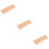 3Ud Estante De Madera Beige Con 3 Compartimentos Para Uso Múltiple 9