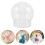 45Ud Globos De Transparentes Para DIY Kit En Plástico Resistente 9