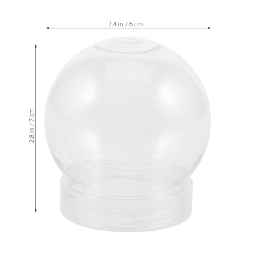 45Ud Globos De Transparentes Para DIY Kit En Plástico Resistente 1