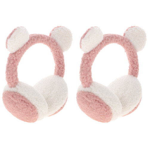 2Ud Orejeras Niñas Rosa Para Uso En Casa 1