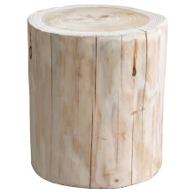 2Ud Pequeño Taburete Beige De Madera Para Sala Y Auxiliar