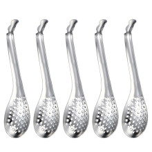 15Ud Cucharas Coladores Caviar Acero Inoxidable Para Hogar