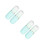 2Ud Pinceles Ajustables Para Rubor Y Polvo Compactos, Color 4