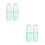 2Ud Pinceles Ajustables Para Rubor Y Polvo Compactos, Color 8