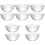 10Ud Mini De Vidrio Transparentes Para Salsas Y Postres 5