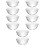 10Ud Mini De Vidrio Transparentes Para Salsas Y Postres 9