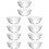 10Ud Mini De Vidrio Transparentes Para Salsas Y Postres 8