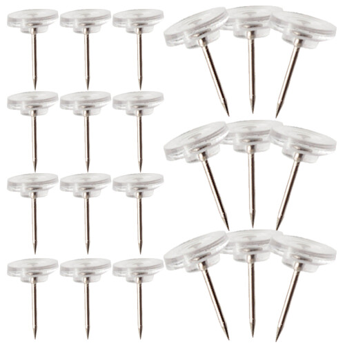 400Ud Tachuelas Claras Para Y Pared, Uso Múltiple Seguro