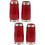 2Pares Barril Afinador Para Rojo Durable Y Elegante 7