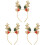 3Ud Diadema Accesorio Colorido Plástico Tela 4