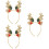 3Ud Diadema Accesorio Colorido Plástico Tela 8