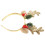 3Ud Diadema Accesorio Colorido Plástico Tela 3