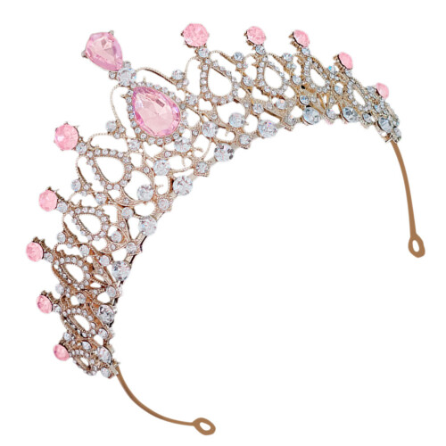4Ud Diademas Bodas Niñas Rosa Y Cómoda Con 1
