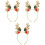 3Ud Diadema Accesorio Colorido Plástico Tela 5
